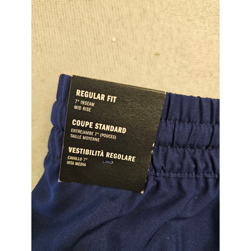 Adidas M Cargo Chelsea Shorts Mens XL Dark Blue Navy 7 Inch Inseam JF3532 NEW - Picture 5 of 6